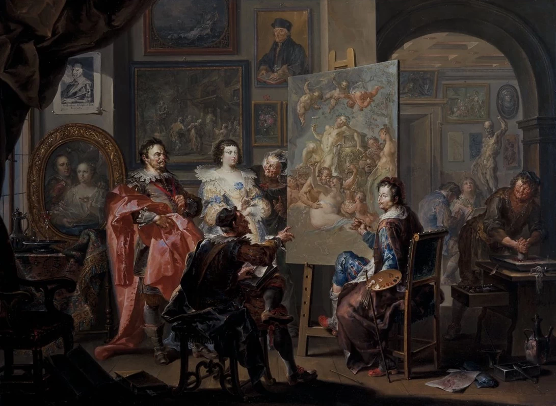 Lo studio del pittore